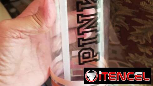 Pomo marca Pink,con absorbente y agarre.