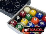 JUEGO COMPLETO DE BOLAS DE BILLAR ¨HONGJIE¨ DE 2-1/16 “(52,4mm)(BOLAS DE ENTRENAMIENTO Y PARA MESAS CHICAS)