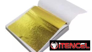 Papel de oro comestible