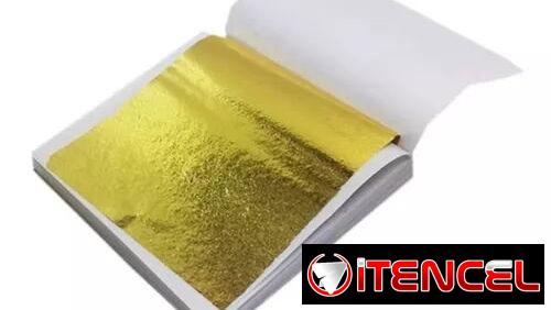 Papel de oro comestible