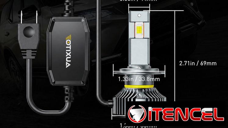 Bombillas LED para faros delanteros AUXITO Serie Y19 H7