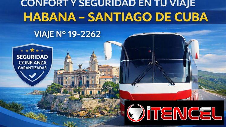 Pasajes Habana / Santiago de Cuba tu mejor opción