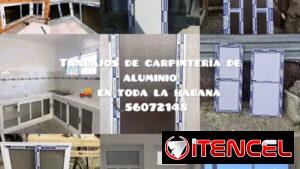 Se realizan trabajos de carpintería de aluminio,Puertas, ventanas y bajo de meseta