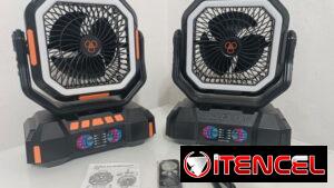 Ventilador recargable F22 nuevo