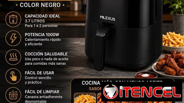 FREIDORA DE AIRE MILEXUS 3.7L