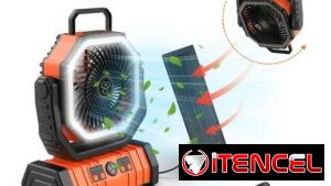 SE ACPETA TRANSFERENCIA VENTILDORES RECARGABLES F6 CON PANEL SOLAR