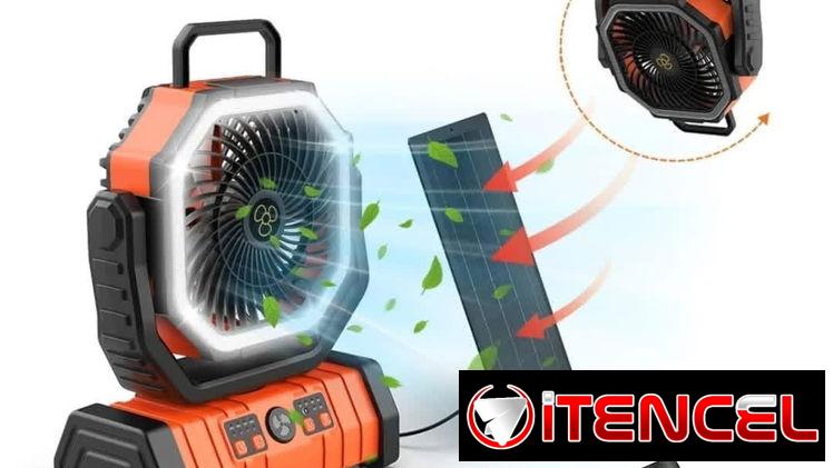 SE ACPETA TRANSFERENCIA VENTILDORES RECARGABLES F6 CON PANEL SOLAR