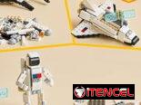 Juguete Lego aventura espacial 3 en 1.