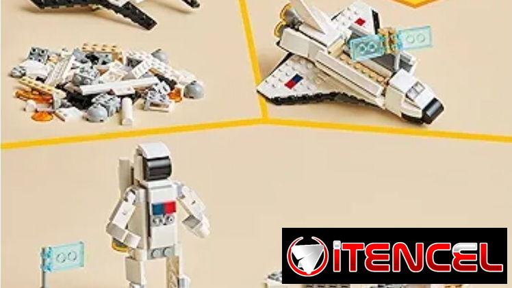Juguete Lego aventura espacial 3 en 1.