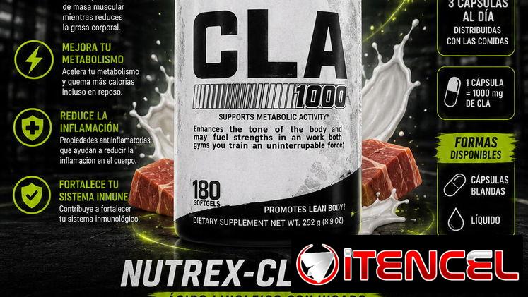 Quema grasa Nutrex CLA 1000 20usd