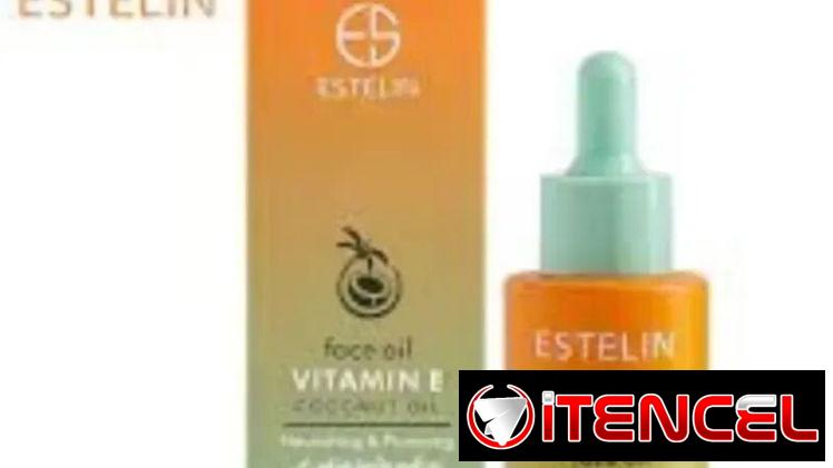 Aceite facial Estelin Vitamina E Aceite de coco. 30ml
