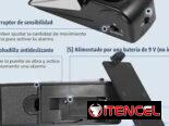 Alarma para puerta tipo cuña  alta gama