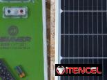 Lámpara fotovoltáica con panel solar para exterior 400W