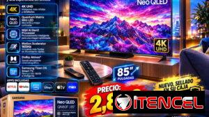 SAMSUNG NEO QLED 85” 4K 2026 📺🔥 ✨ Samsung Neo QLED QN80F Series — 85”📲53321047