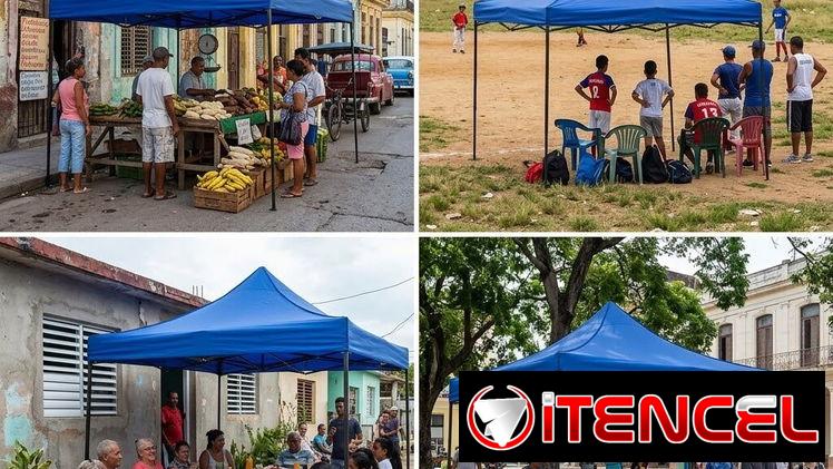 Carpa Importada de 4 esquinas. 3x3M — foto 1