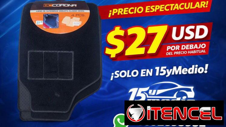 🔥 ¡ALFOMBRA MOQUETA CLASSIC NEGRA – OFERTA RELÁMPAGO! 🔥