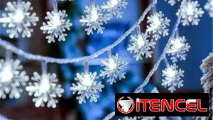 🍀Guirnaldas copos de nieve🍀