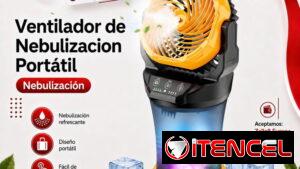 *🌬️Ventilador - Recargable💥*   *Con Nebulizacion y lampara*  💰 *Precio: 95 USD*   🚚 Mensajería adicional 🪫Batería 3