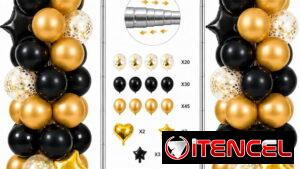 Set de 2 torres de globos