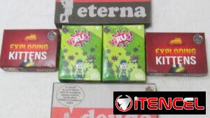 Juegos de mesa, cartas, dados, tablero etc