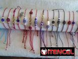 PULSERAS VARIADAS CON HILO CHINO Y ACCESORIOS
