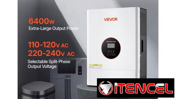 Inversor 6.4kw VEVOR + Bateria 5kwh — foto 2
