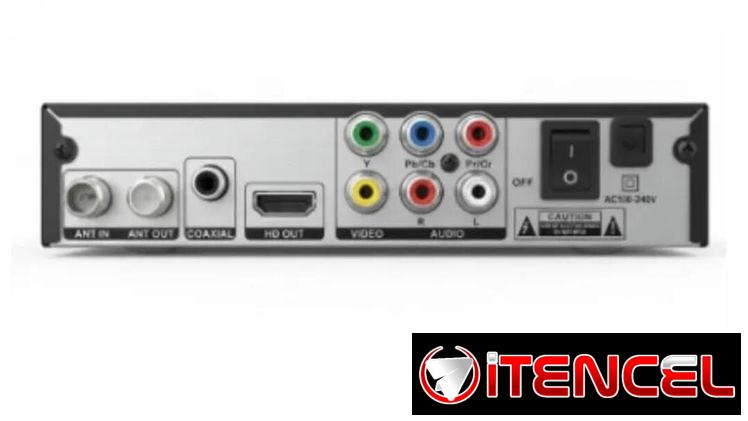Cajita decodificadora para TV
