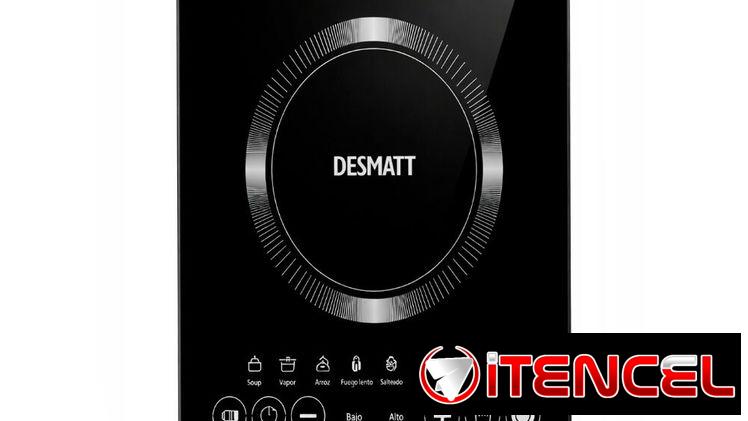 ♨️Cocina de inducción negra Desmatt CDI-130