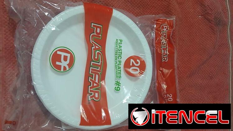 Vendo platos desechables 22 cm y set de cubiertos  desechables