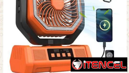 Ventilador Recargable Chenxi F39