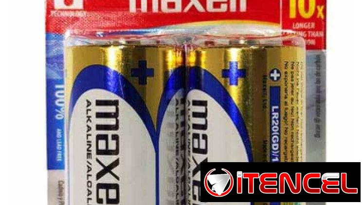 Baterias Maxell Tipo D