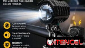 Foco Lupa para bicicletas eléctricas