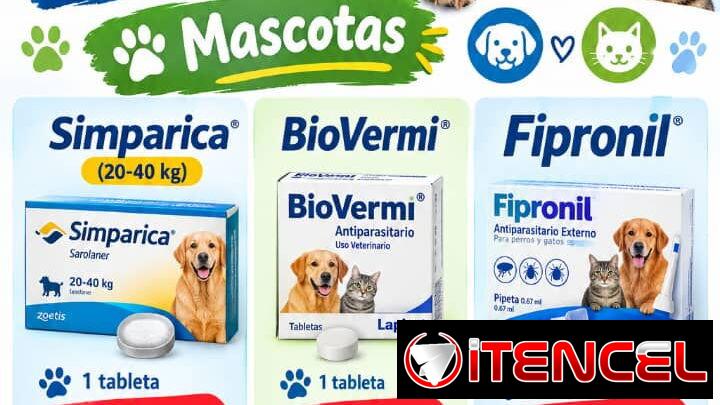 Antiparasitarios para mascotas