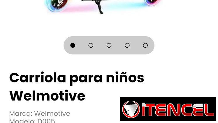 Carriola para niños Welmotive