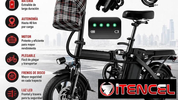 Bicicleta eléctrica plegable