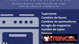 Mecánico de cocinas de gas a domicilio, Chapistería, Tupiciones, pintura, magnetos y más (Kinetica)