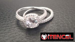 Anillos de compromiso de mujer plata 925 nuevos importados talla 6