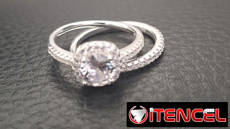 Anillos de compromiso de mujer plata 925 nuevos importados talla 6