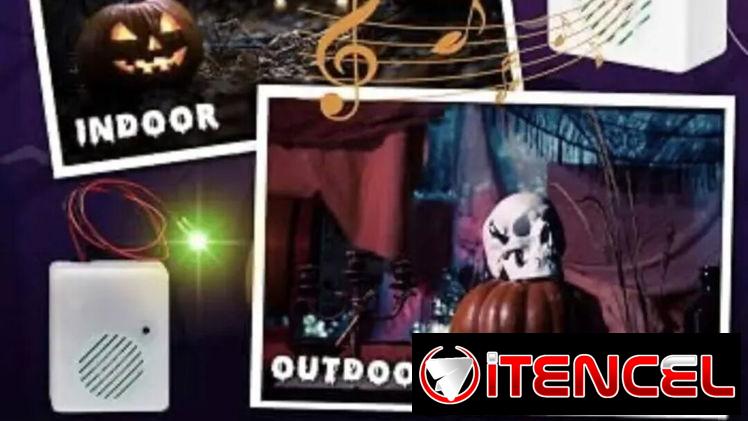 🧙‍♀️Sonido de brujas para interior y exterior🎃 Decoración Haloween