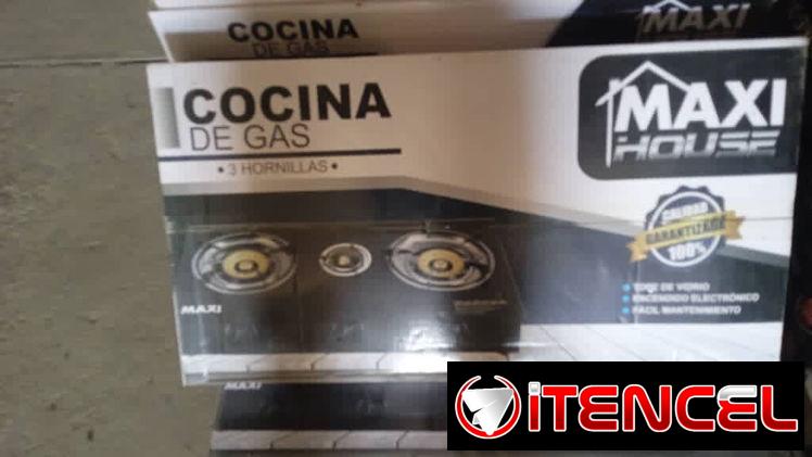 ⚡Fogon de gas de 3 hornillas, con Magneto ⚡