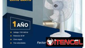 🌬️ Ventilador de mesa EKO 16 pulgadas | 5 aspas y envío gratis 🚚
