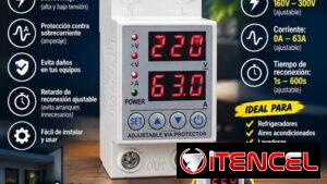 Protector digital 220v 63a