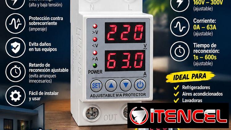 Protector digital 220v 63a