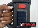 Lámpara recargable LED con panel solar