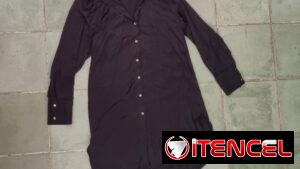 Camisón negro ($3000)