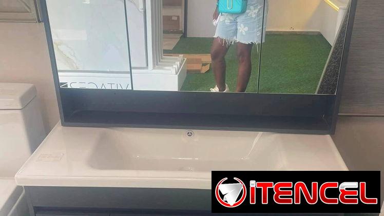 Lavamanos con muebles — foto 2