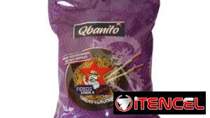 Sopa sabor a pollo y res Qbanito