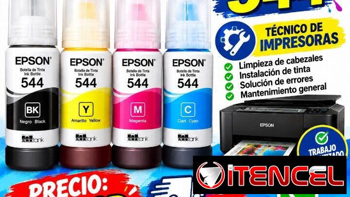 Tinta sellada domicilio gratis también soy técnico de impresora