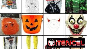 Artículos, decorativos, máscaras y accesorios para Halloween