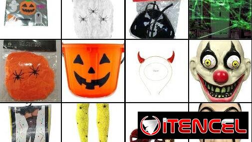 Artículos, decorativos, máscaras y accesorios para Halloween